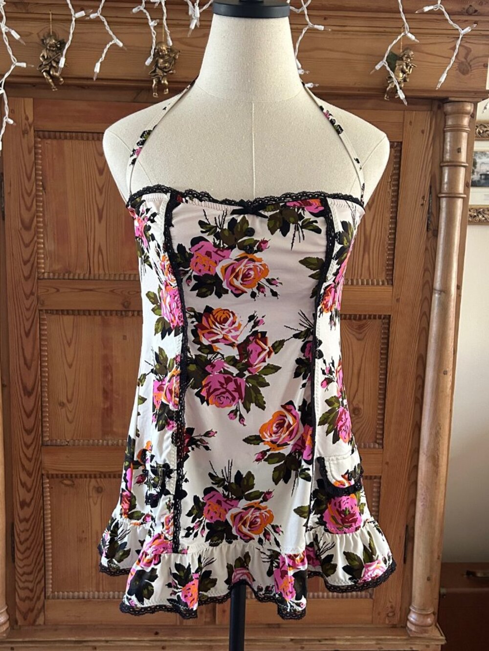 Betsey Johnson One-Piece Skirted Bikini